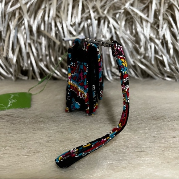 New VERA BRADLEY Parisian Paisley 2016Smart Phone Wristlet Wallet Lippies - Picture 13 of 17